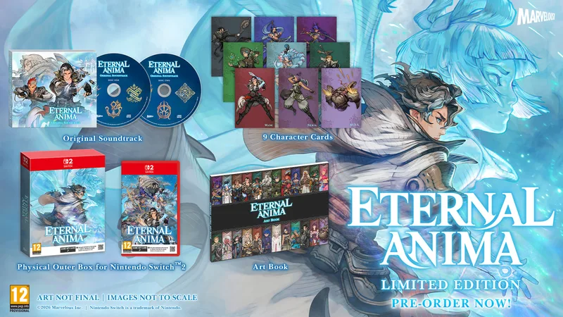 Eternal Anima Limited Edition by Mindscape, Nintendo Switch 2 – cover