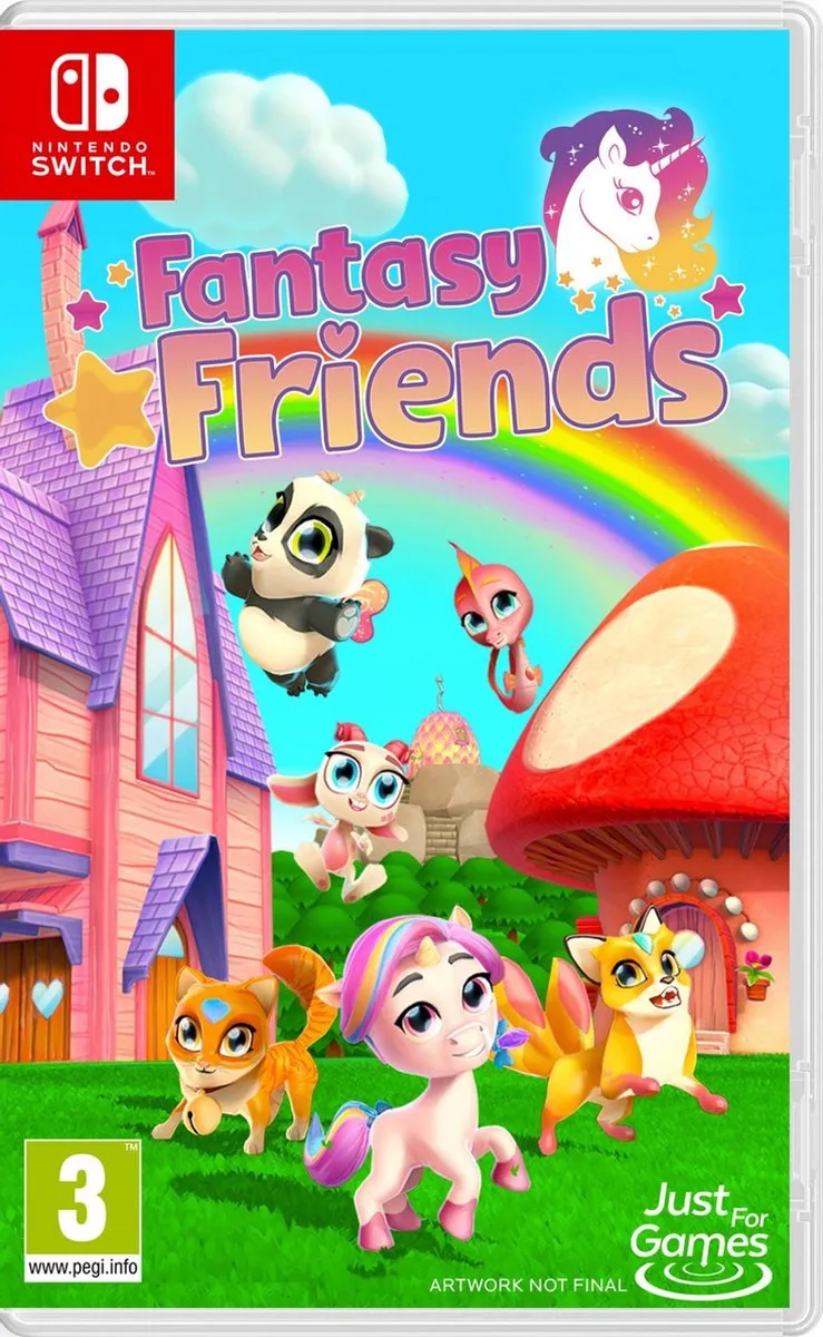 Fantasy Friends de Mindscape, Nintendo Switch – jaquette