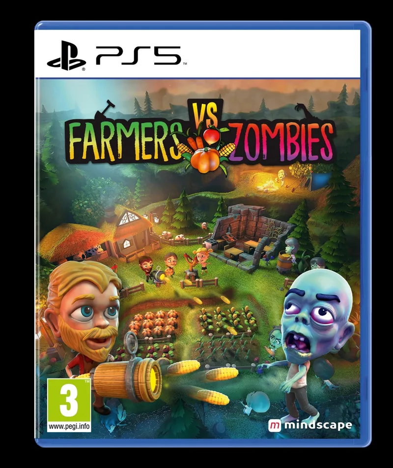 Farmers vs. Zombies de Mindscape, PS5 – jaquette
