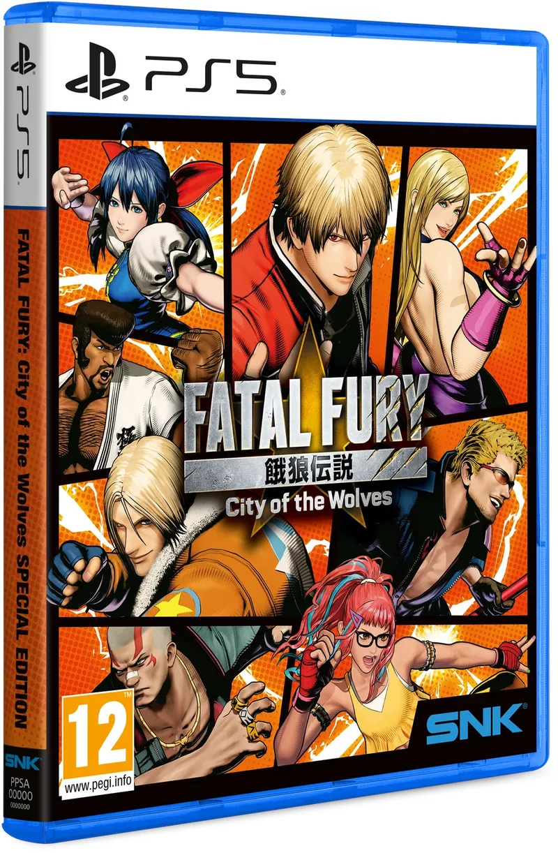 Fatal Fury: City of the Wolves: Special Edition de Mindscape, PS5 – jaquette