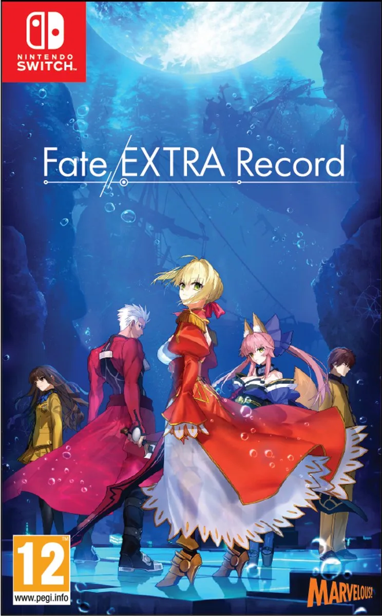 Fate/EXTRA Record de Mindscape, Nintendo Switch – jaquette
