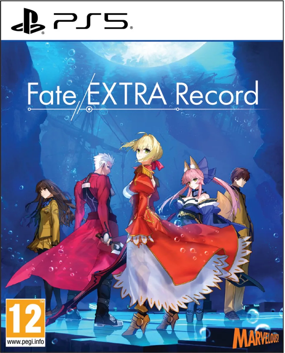 Fate/EXTRA Record fra Mindscape, PS5 – cover