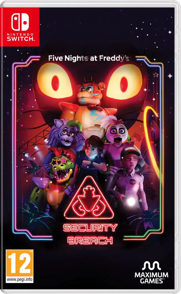 Five Nights At Freddy's: Security Breach by Mindscape, Nintendo Switch – cover