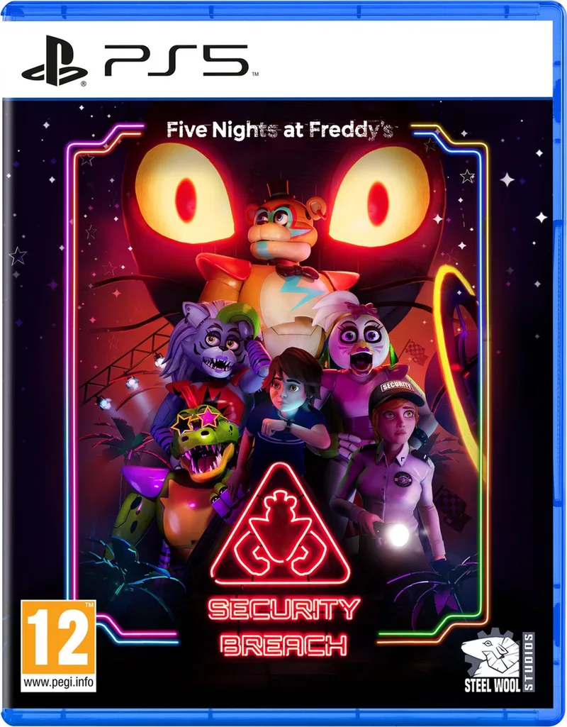 Five Nights At Freddy's: Security Breach by Mindscape, PS5 – cover
