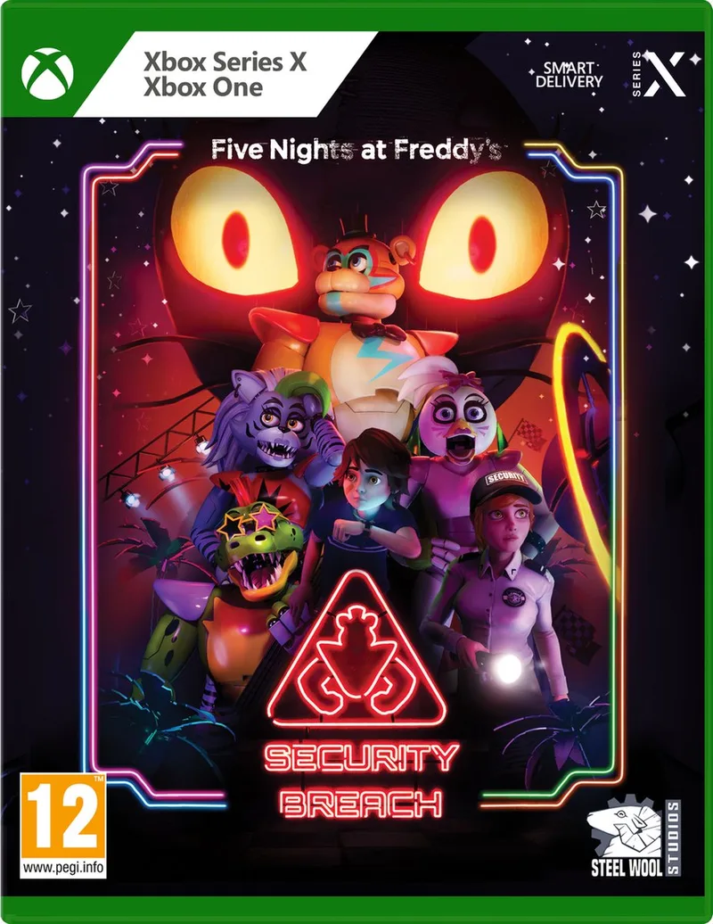 Five Nights At Freddy's: Security Breach de Mindscape, Xbox Series X | S – jaquette