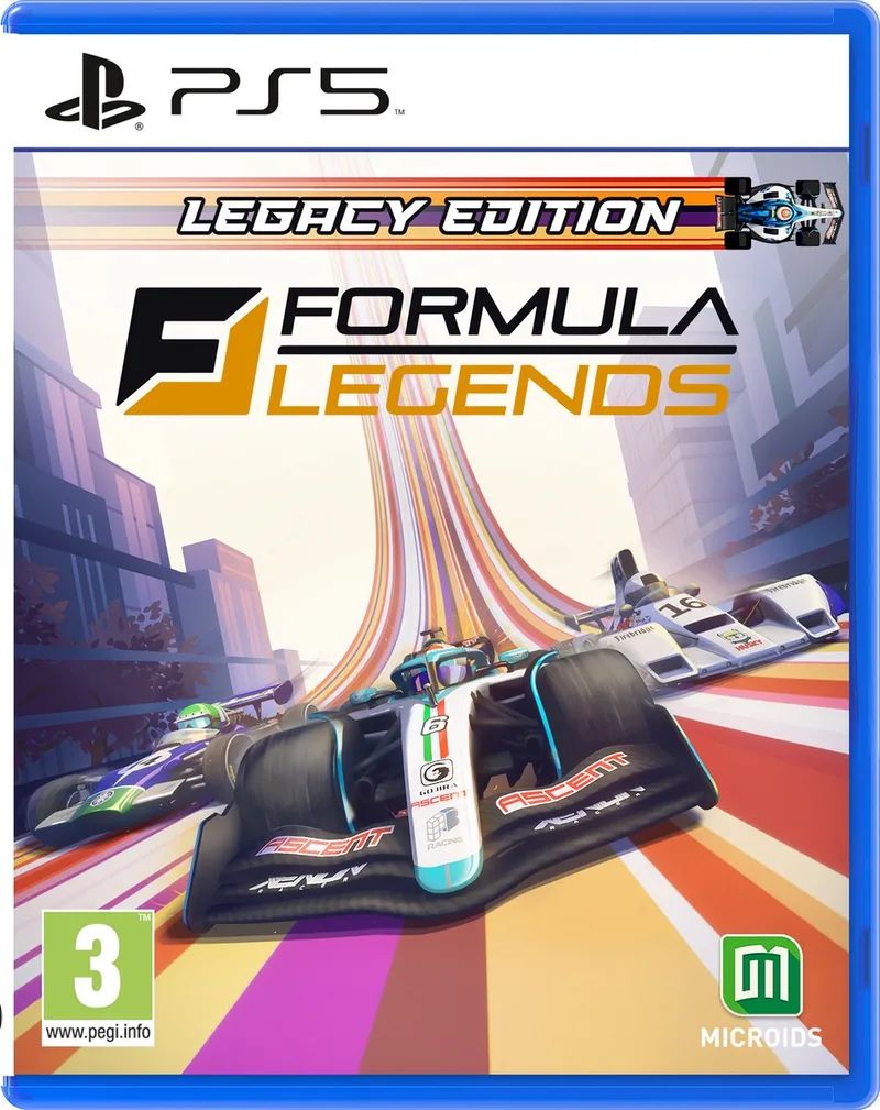 Formula Legends Legacy Edition de Mindscape, PS5 – jaquette