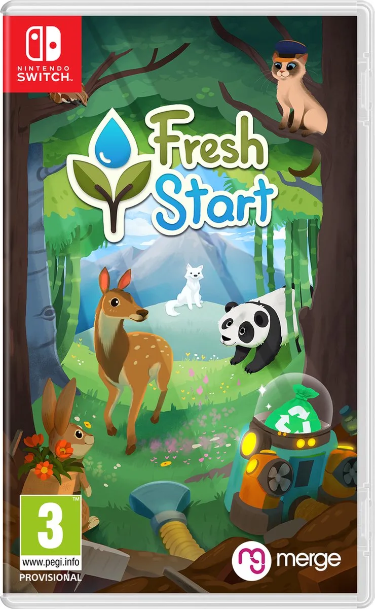 Fresh Start - Cleaning Simulator de Mindscape, Nintendo Switch – jaquette