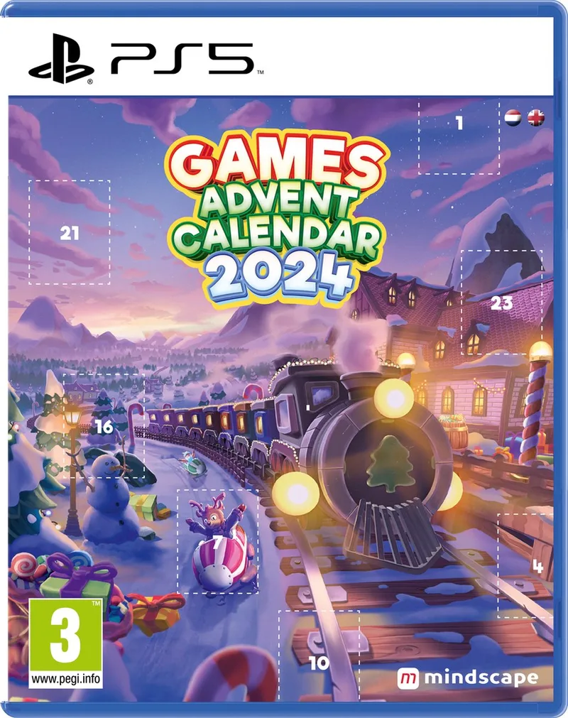 Games Advent Calendar 2024 van Mindscape, PS5 – cover