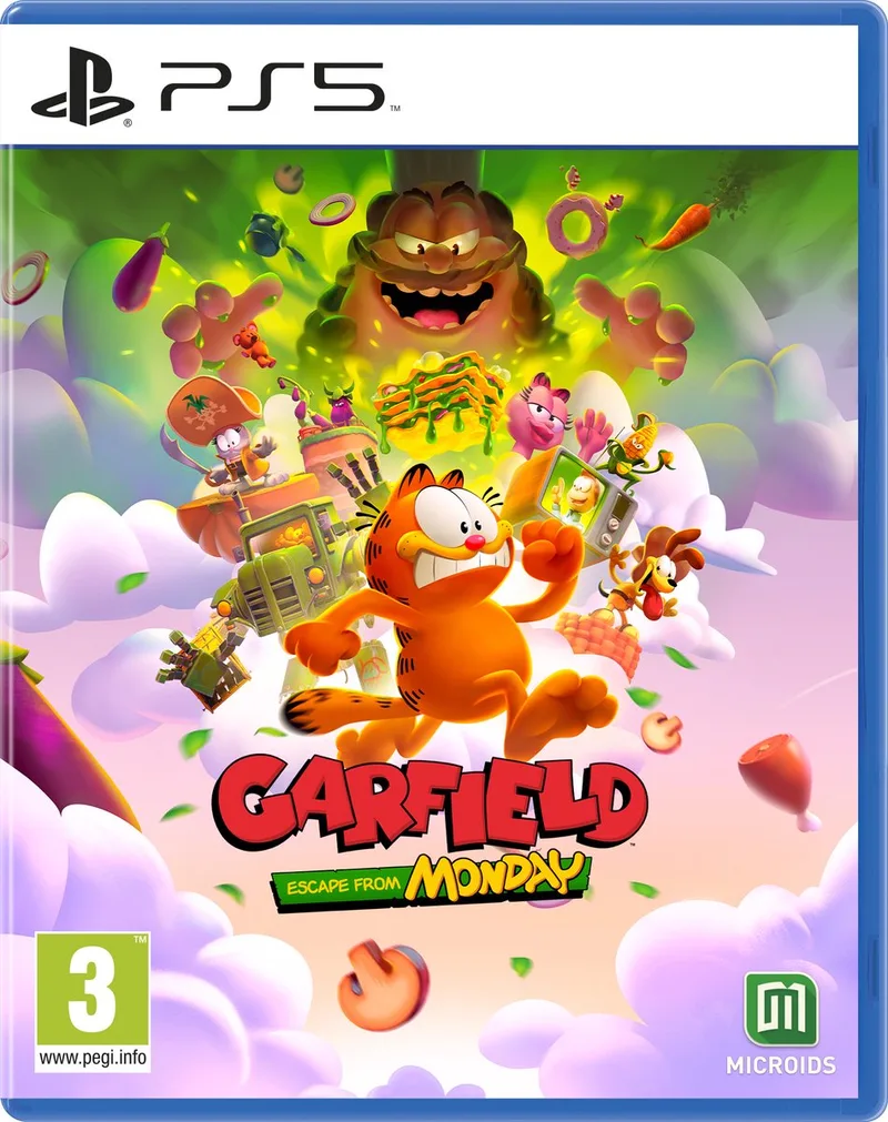 Garfield: Escape From Monday by Mindscape, PS5 – cover