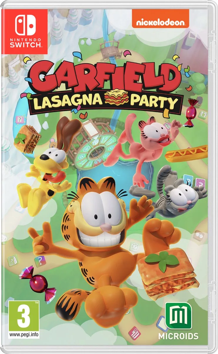 Garfield Lasagna Party by Mindscape, Nintendo Switch – cover