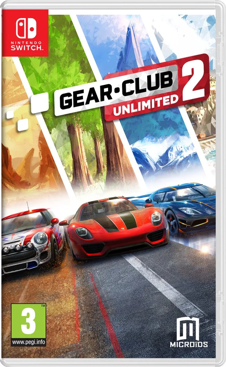 Gear.Club Unlimited 2 de Mindscape, Nintendo Switch – jaquette