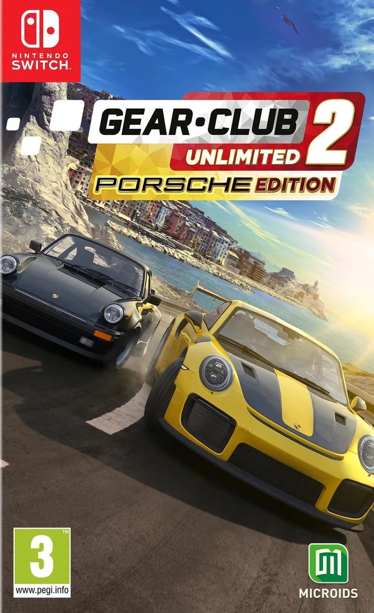 Gear.Club Unlimited 2: Porsche Edition de Mindscape, Nintendo Switch – jaquette