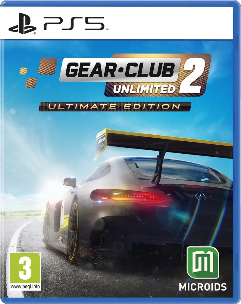 Gear.Club Unlimited 2 Ultimate Edition by Mindscape, PS5 – cover