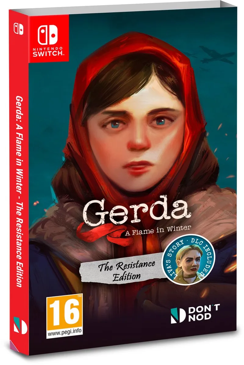 Gerda: A Flame In Winter: The Resistance Edition van Mindscape, Nintendo Switch – cover