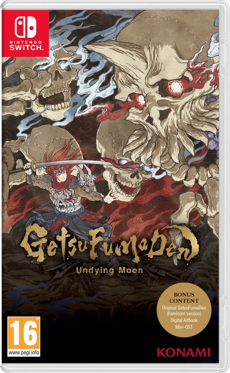 GetsuFumaDen: Undying Moon de Mindscape, Nintendo Switch – jaquette
