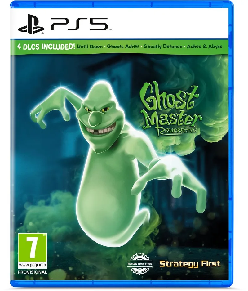 Ghost Master Resurrection de Mindscape, PS5 – jaquette