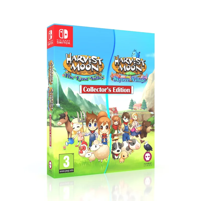 Harvest Moon: The Lost Valley & Skytree Village Collector's Edition by Mindscape, Nintendo Switch – cover