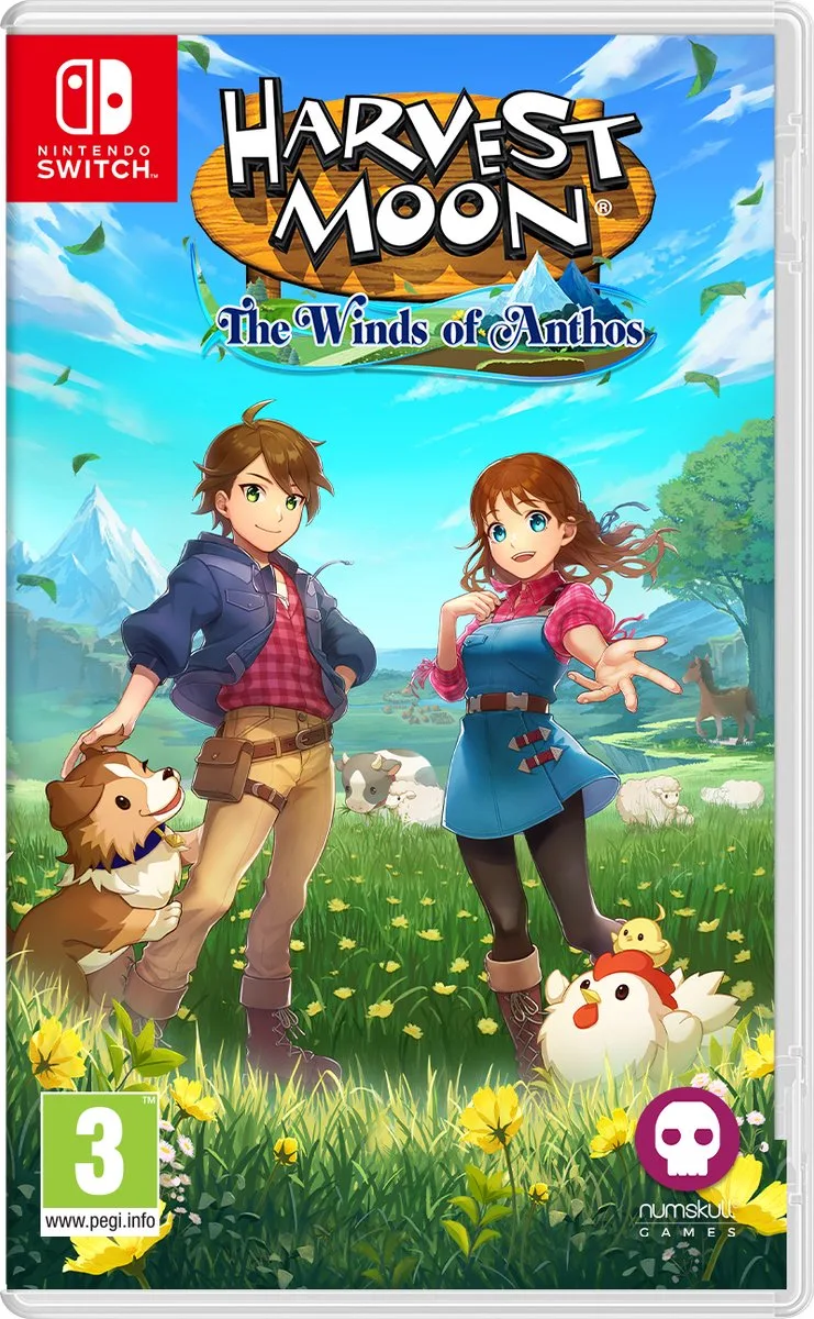 Harvest Moon: The Winds of Anthos by Mindscape, Nintendo Switch – cover