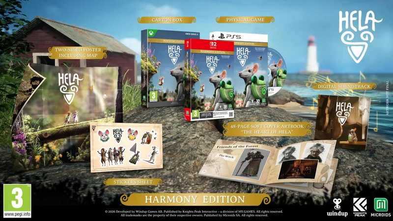 Hela Of Mice and Magic Harmony Edition by Mindscape, Nintendo Switch 2 – cover