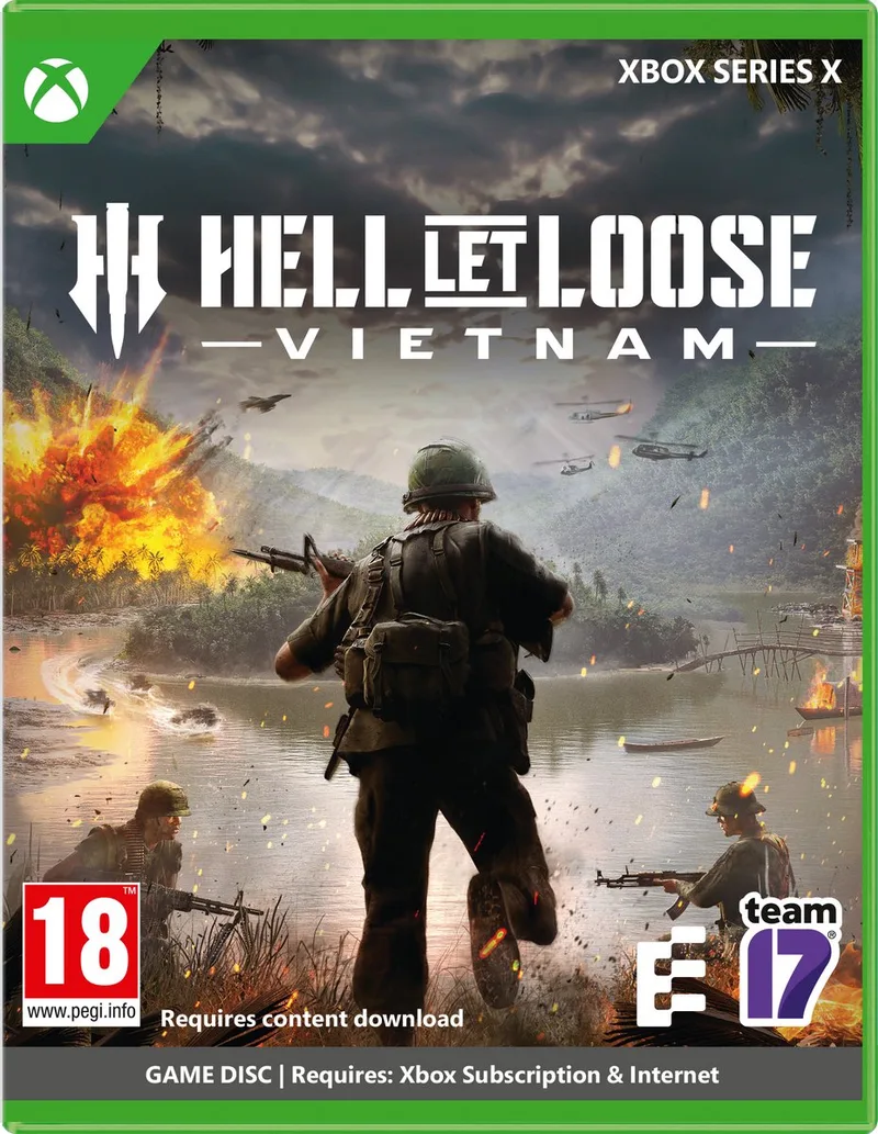 Hell Let Loose: Vietnam by Mindscape, Xbox Series X | S – cover