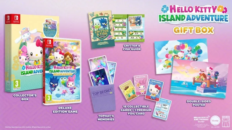 Hello Kitty Island Adventure Gift Box by Mindscape, Nintendo Switch – cover