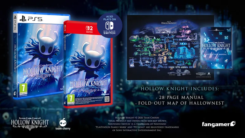 Hollow Knight by Mindscape, Nintendo Switch 2 – cover
