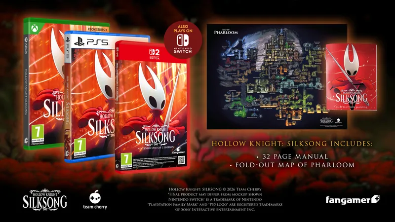 Hollow Knight Silksong by Mindscape, Nintendo Switch 2 – cover