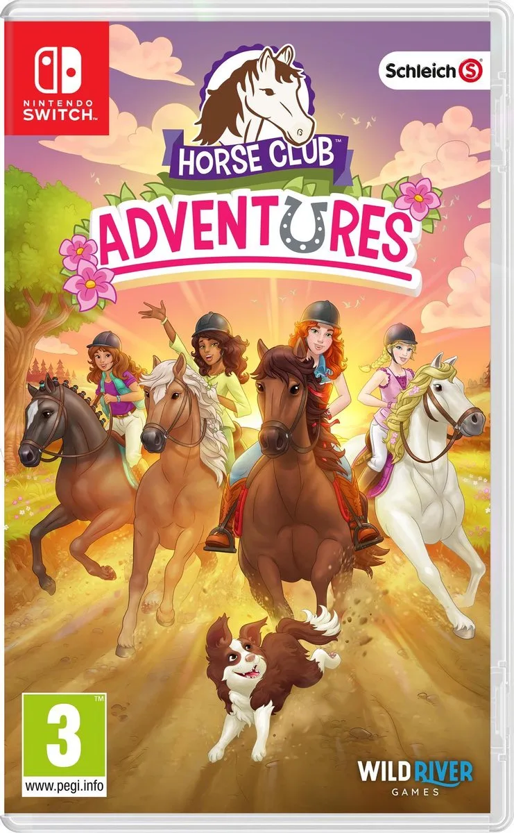 Horse Club Adventures van Mindscape, Nintendo Switch – cover