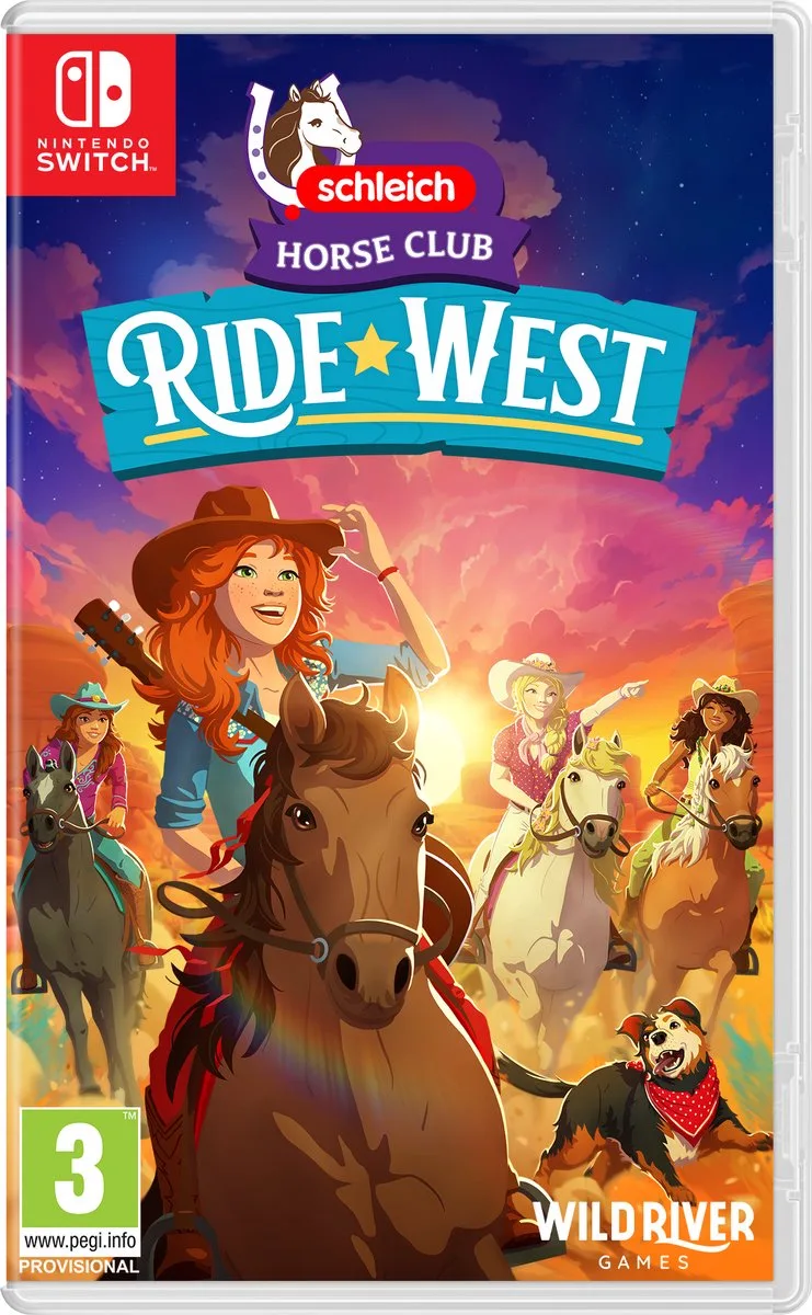 Horse Club: Ride West by Mindscape, Nintendo Switch – cover