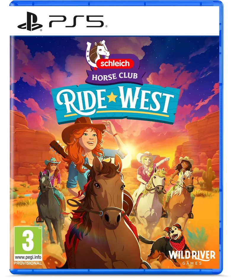 Horse Club: Ride West by Mindscape, PS5 – cover