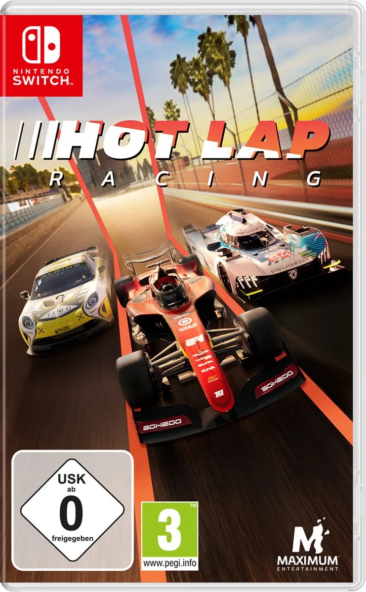 Hot Lap Racing by Mindscape, Nintendo Switch – cover