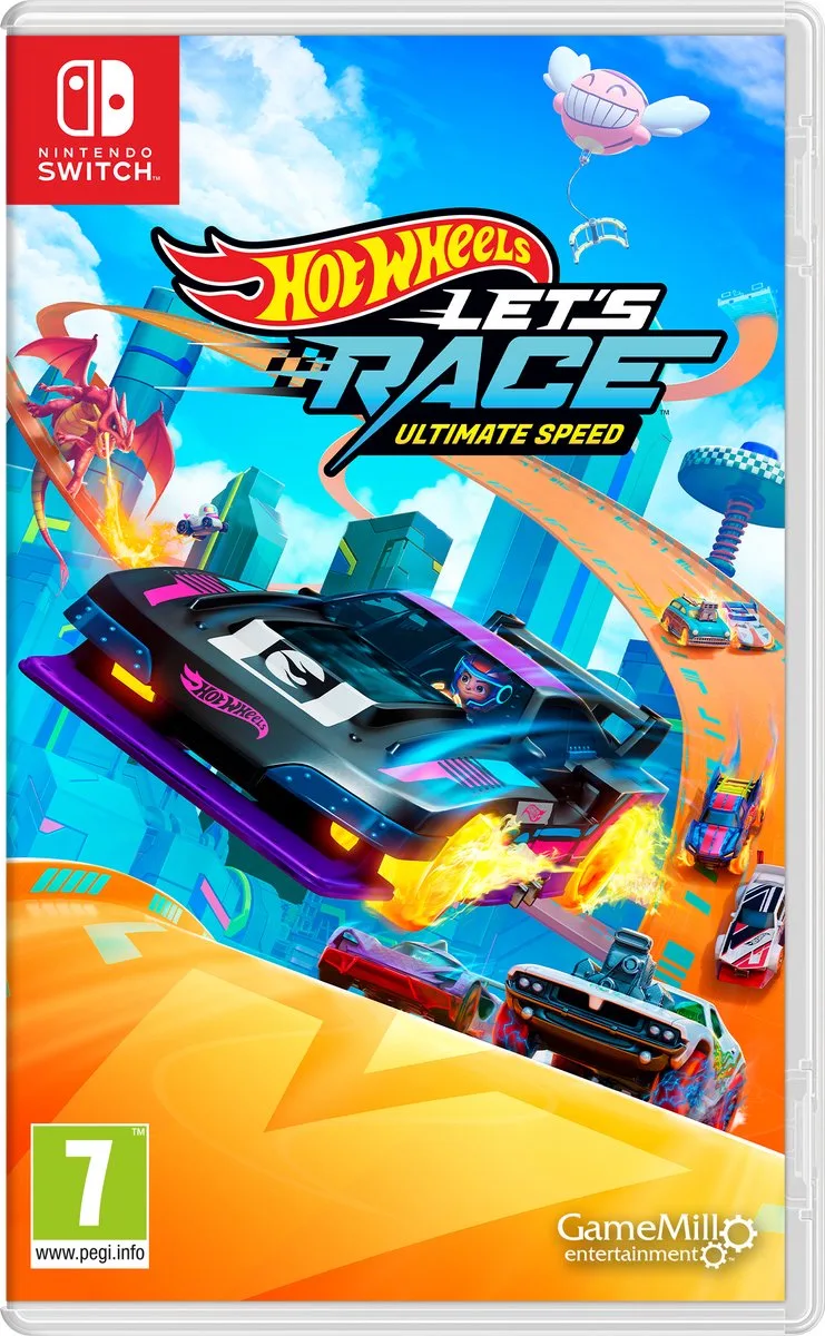 Hot Wheels Let's Race: Ultimate Speed! by Mindscape, Nintendo Switch – cover