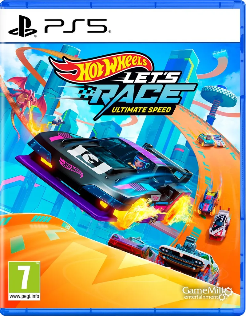 Hot Wheels Let's Race: Ultimate Speed! by Mindscape, PS5 – cover