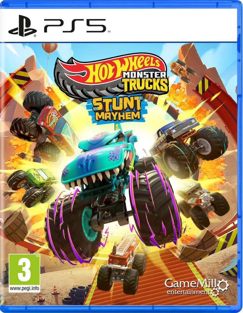 Hot Wheels Monster Trucks by Mindscape, PS5 – cover