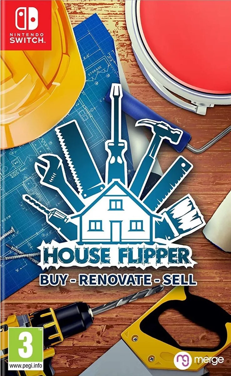 House Flipper van Mindscape, Nintendo Switch – cover
