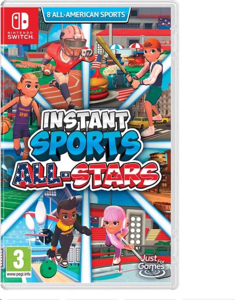 Instant Sports: All-Stars van Mindscape, Nintendo Switch – cover