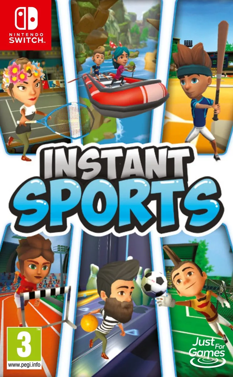 Instant Sports by Mindscape, Nintendo Switch – cover