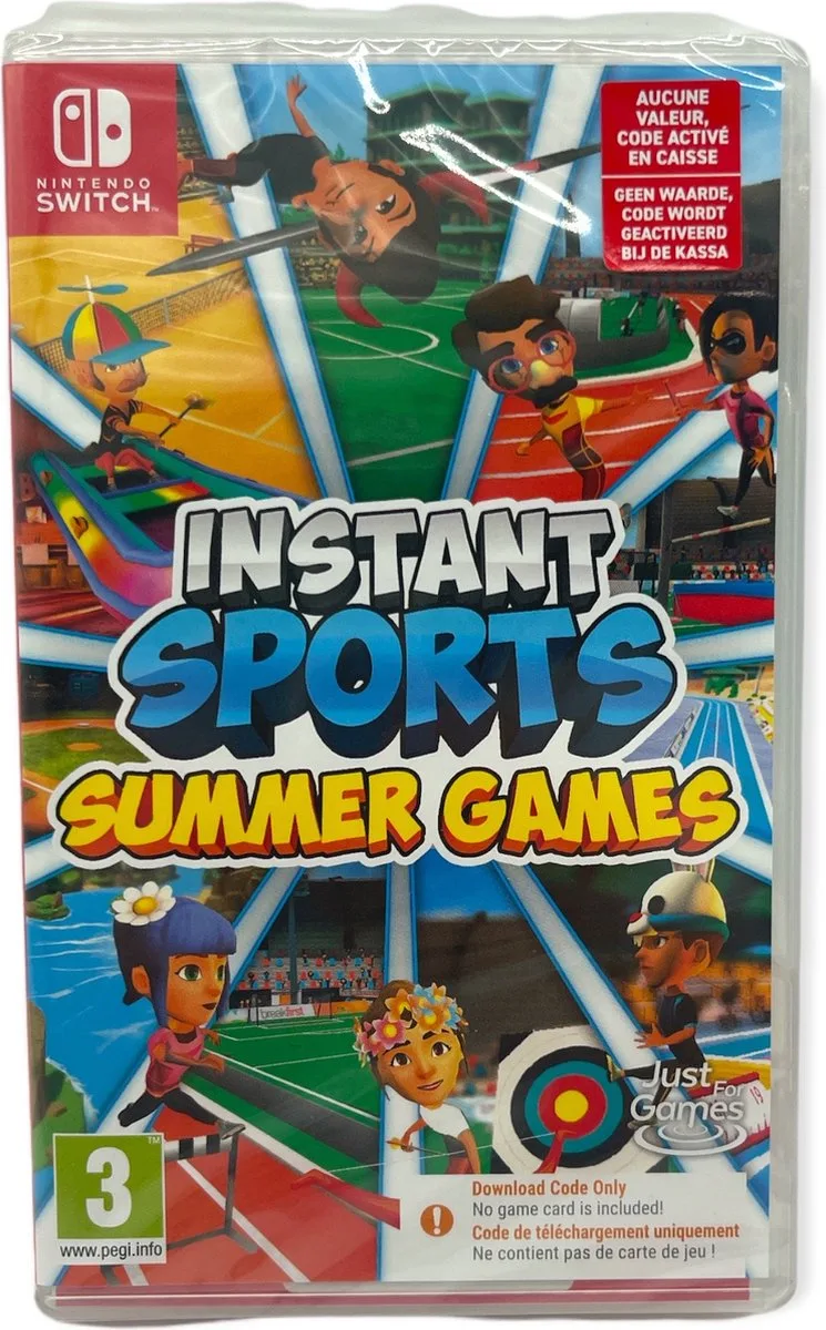 Instant Sports: Summer Games van Mindscape, Nintendo Switch – cover