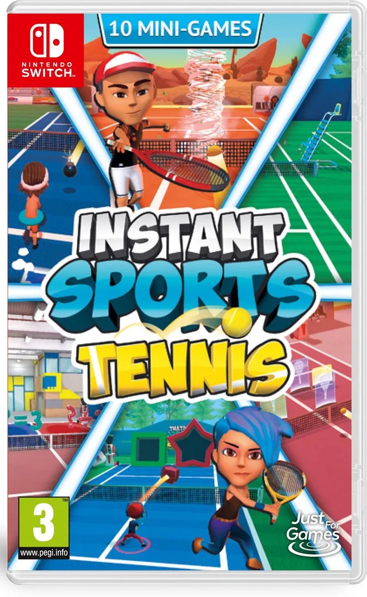 Instant Sports Tennis by Mindscape, Nintendo Switch – cover