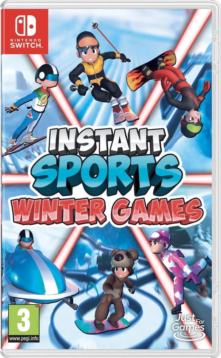 Instant Sports: Winter Games van Mindscape, Nintendo Switch – cover