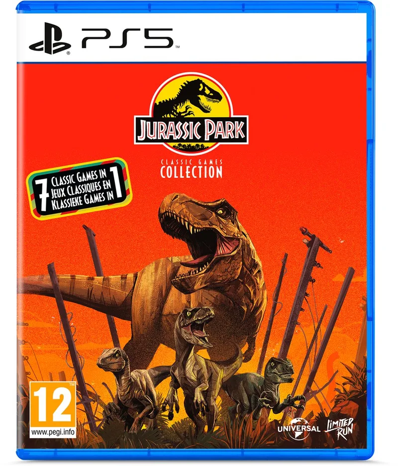Jurassic Park: Classic Games Collection de Mindscape, PS5 – jaquette
