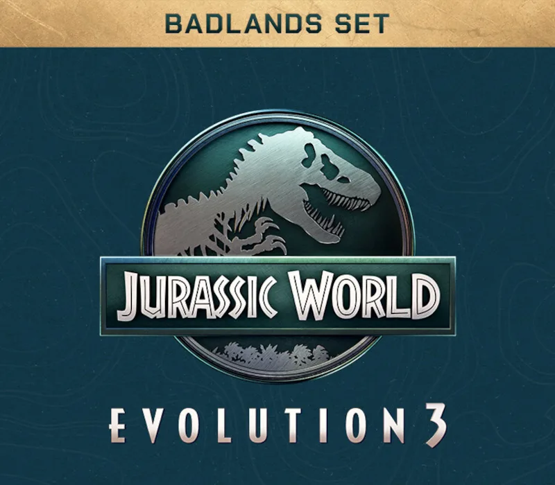 Jurassic World Evolution 3 – Badlands Set DLC PC Steam Key DLC van Mindscape – cover