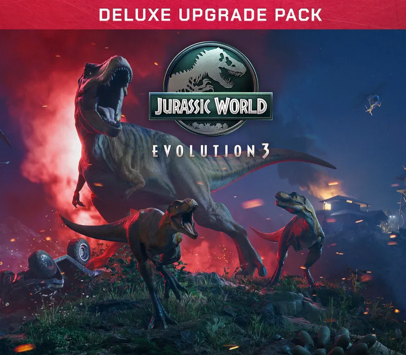 Jurassic World Evolution 3 – Deluxe Upgrade Pack DLC RoW fra Mindscape – cover