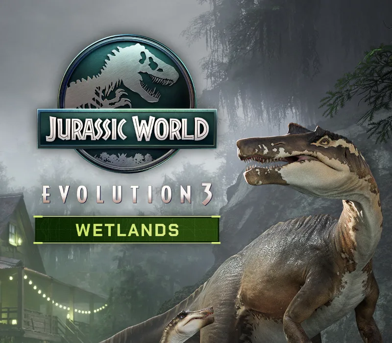 Jurassic World Evolution 3 – Wetlands DLC RoW van Mindscape – cover