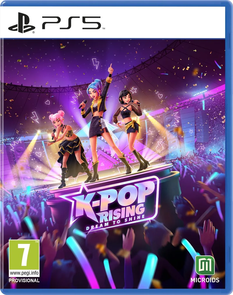 K-Pop Rising: Dream To Shine by Mindscape, PS5 – cover