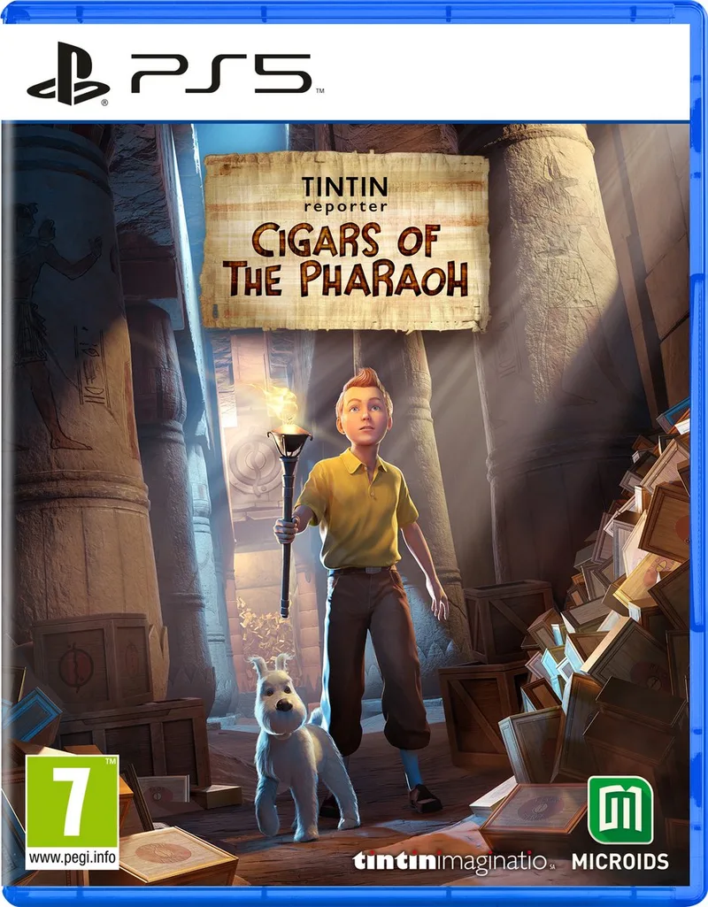 Kuifje Reporter: De Sigaren van de Farao by Mindscape, PS5 – cover
