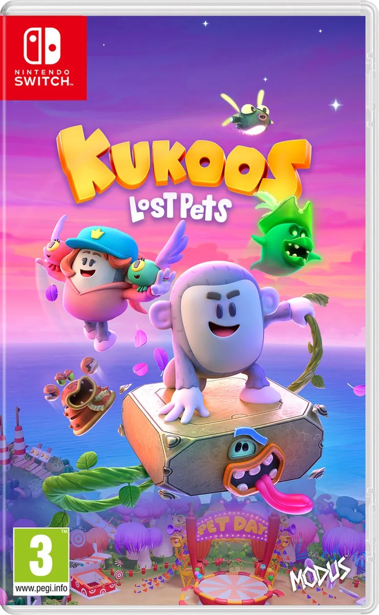 Kukoos: Lost Pets by Mindscape, Nintendo Switch – cover