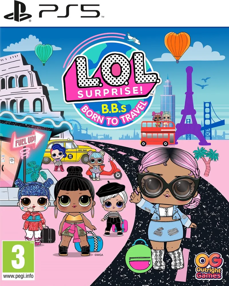 L.O.L. Surprise! B.B.s Born to Travel by Mindscape, PS5 – cover