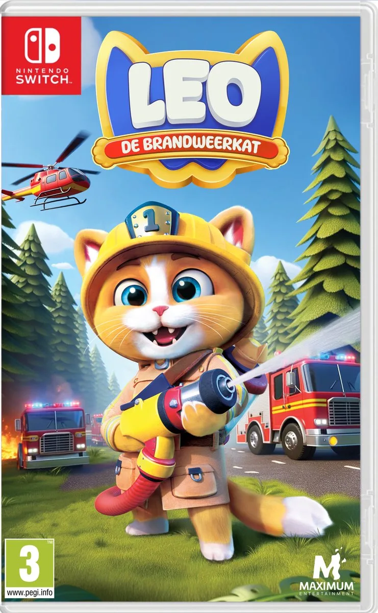 Leo de Brandweerkat by Mindscape, Nintendo Switch – cover