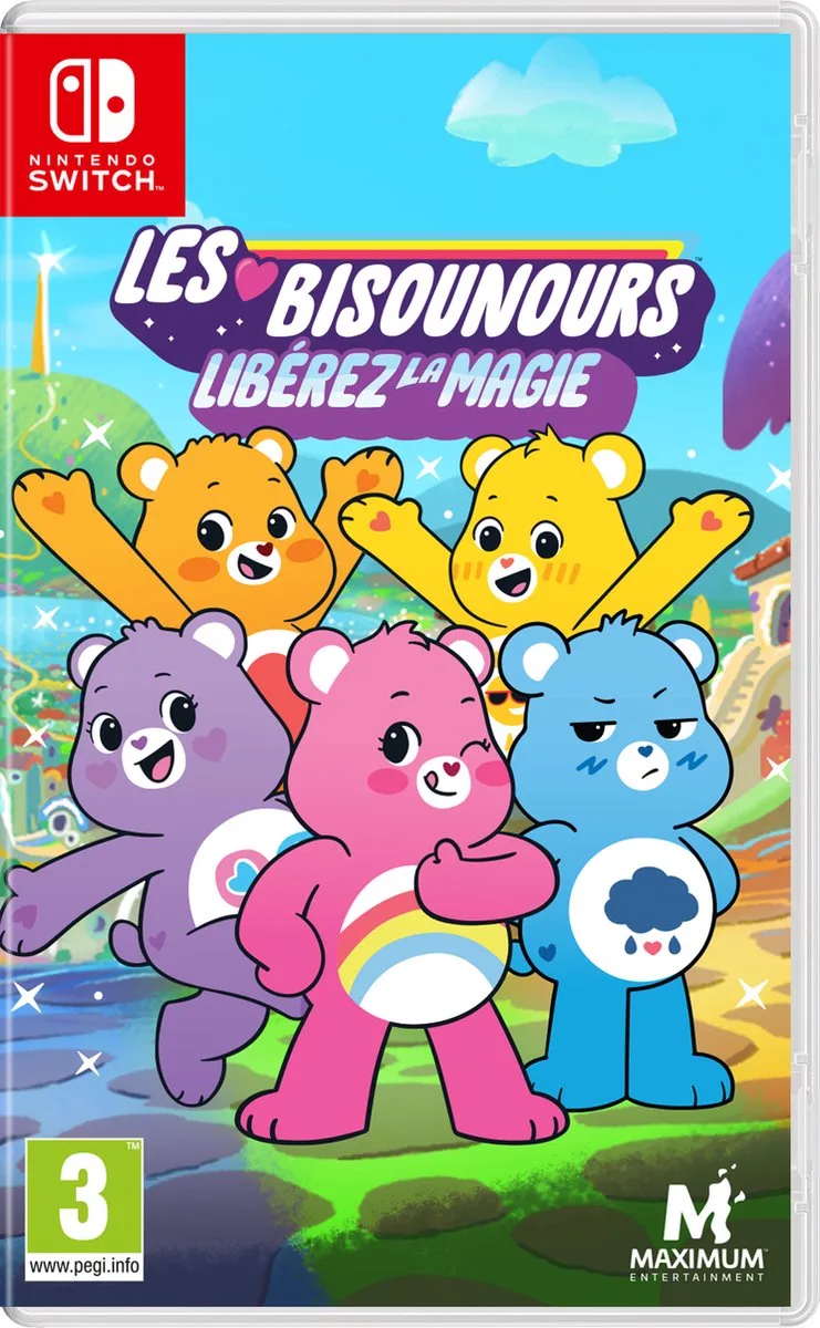 Les Bisonours: Liberez la Magie van Mindscape, Nintendo Switch – cover